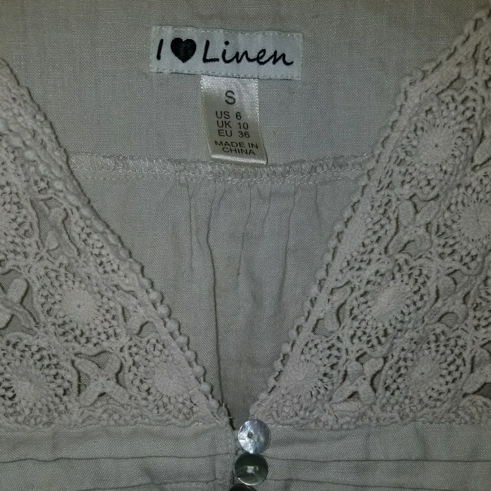 Linen blouse - Picture 4 of 8